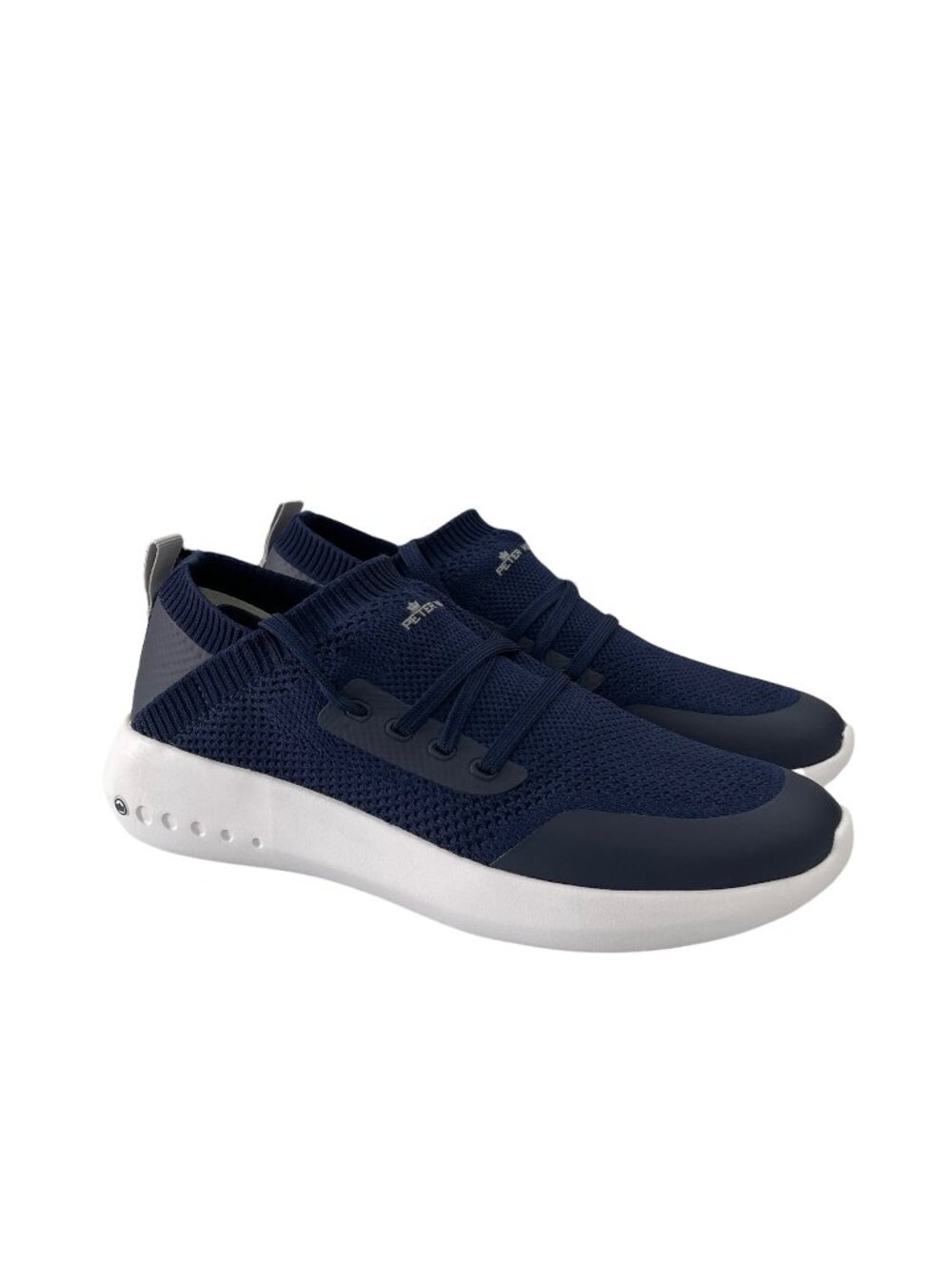 Peter Millar Hyperlight Glide Navy Knit Lightweight Shoes LA21EF01 Womens 10.5